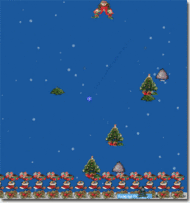 Santa Smash Breakout Game screenshot